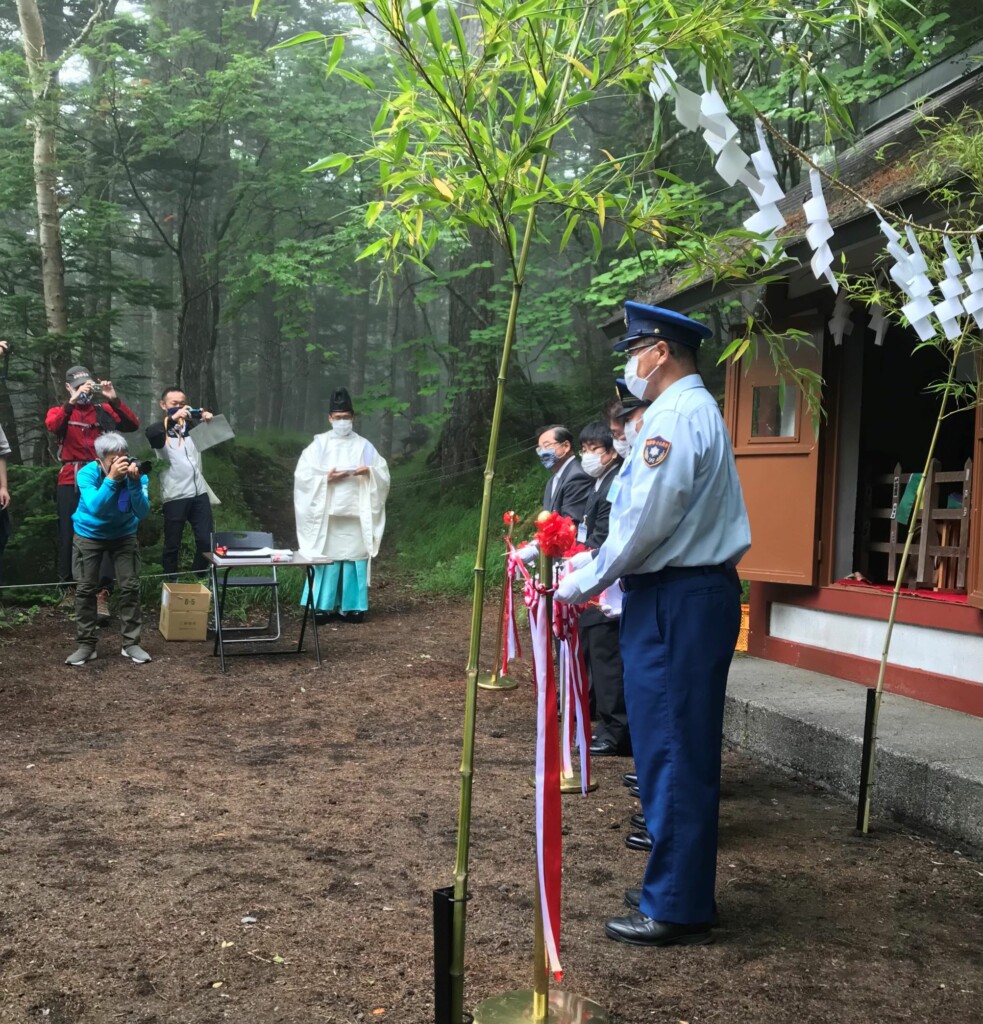 富士山須走口開通式が行われました