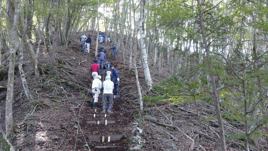 富士箱根トレイル共同整備