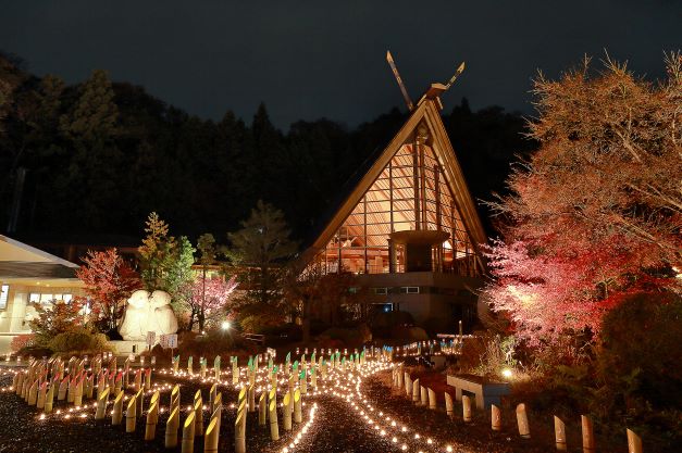 宝鏡寺・嶽之下宮ライトアップ