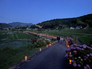 第１３回金太郎産湯の里湯船あじさい祭り