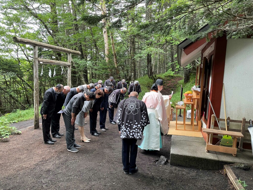 古御嶽神社・山内神社　合同例祭が行われました