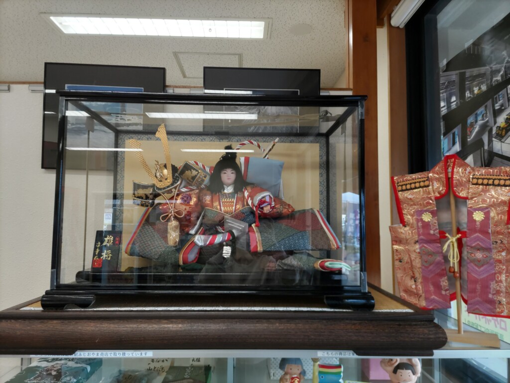 五月人形を飾りました