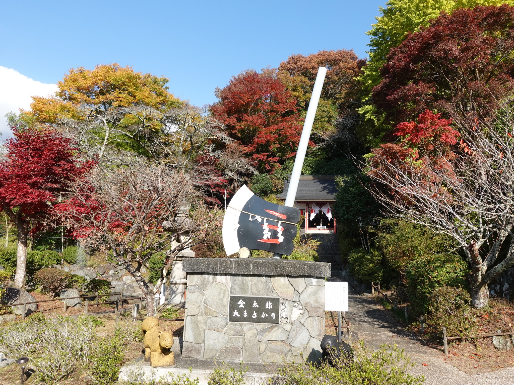 金太郎ゆかりの地