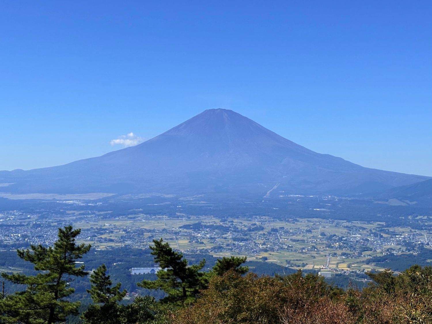 足柄峠からの風景