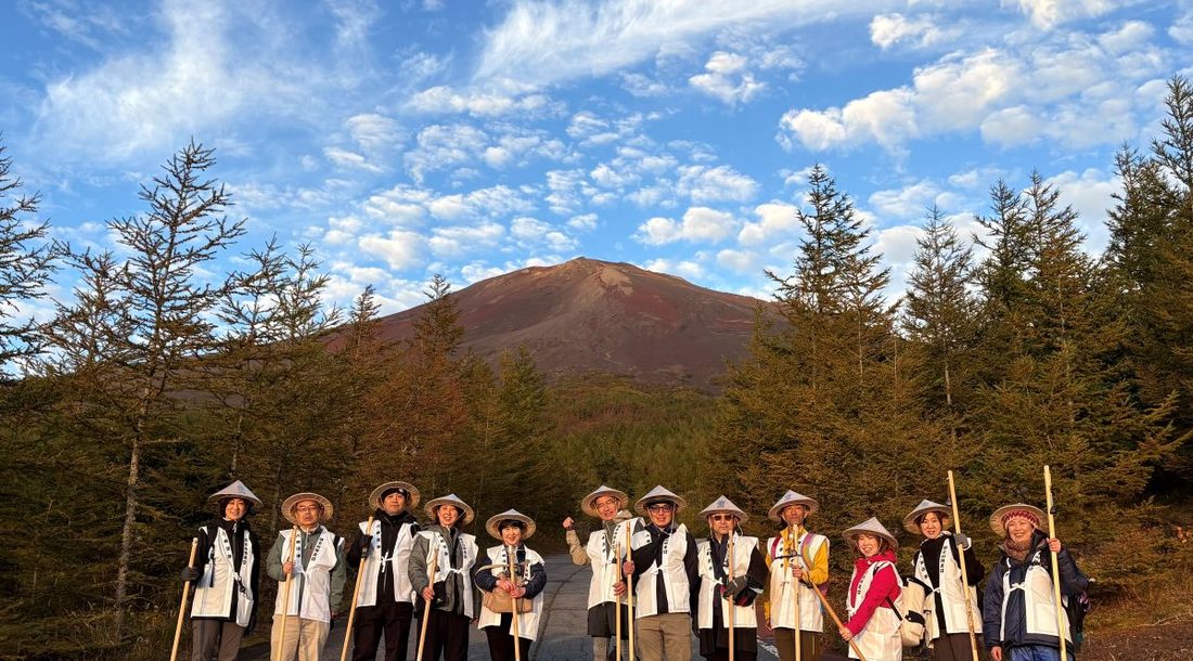 秋の富士山（須走口五合目）