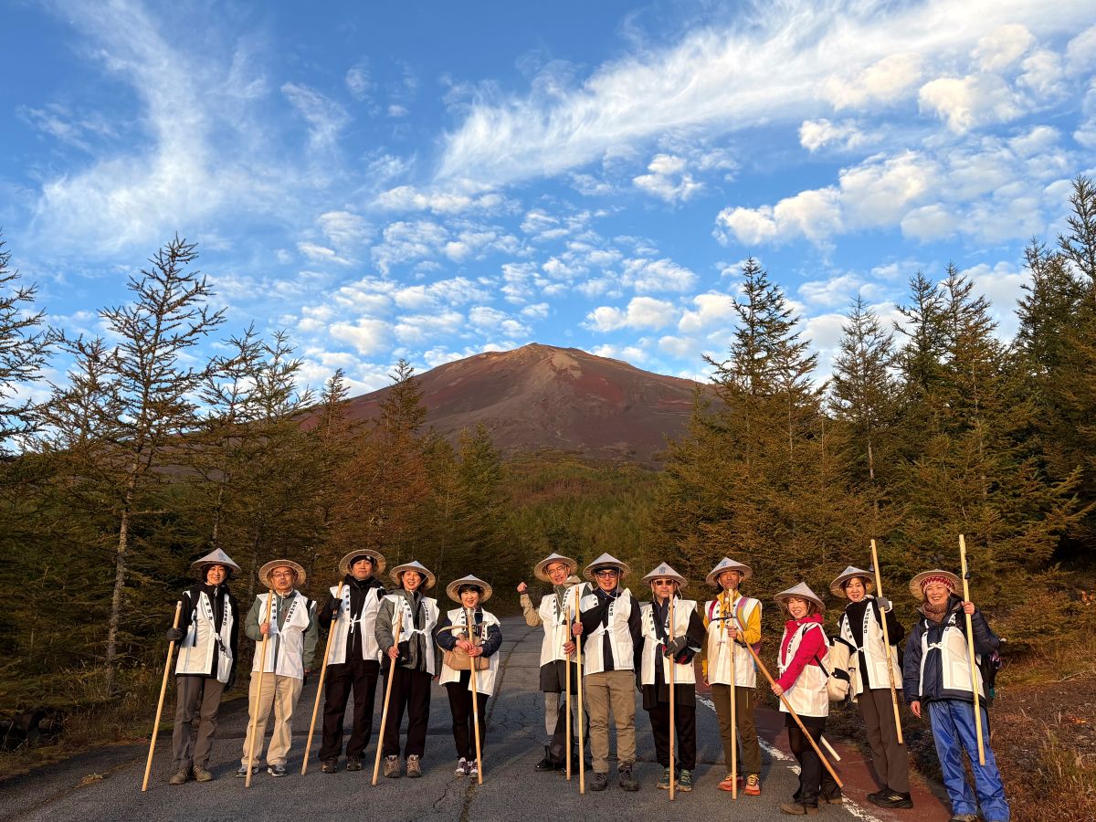 秋の富士山（須走口五合目）